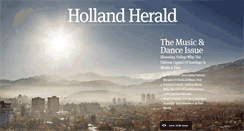 Desktop Screenshot of holland-herald.com